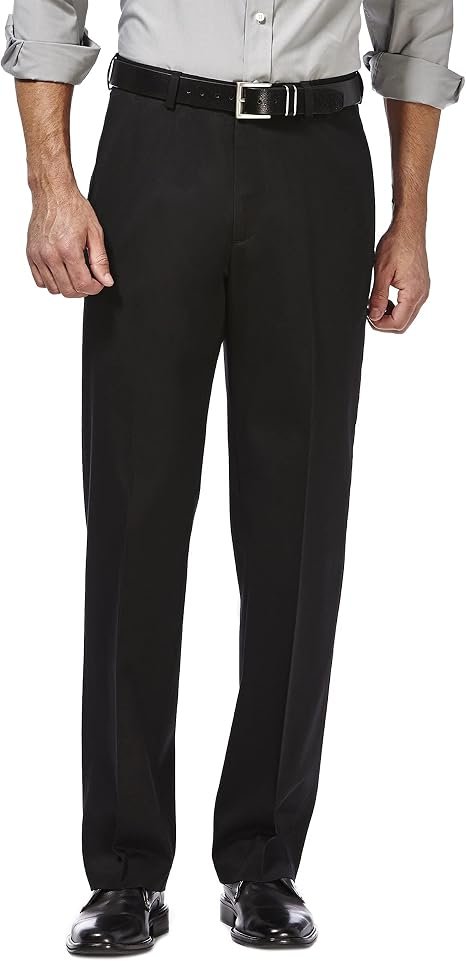 Haggar Premium No-Iron Khaki Dress Pant